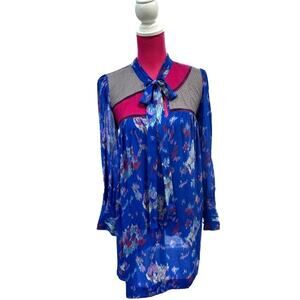Lux by Urban Outfitters Silk & Cotton Boho Dress
